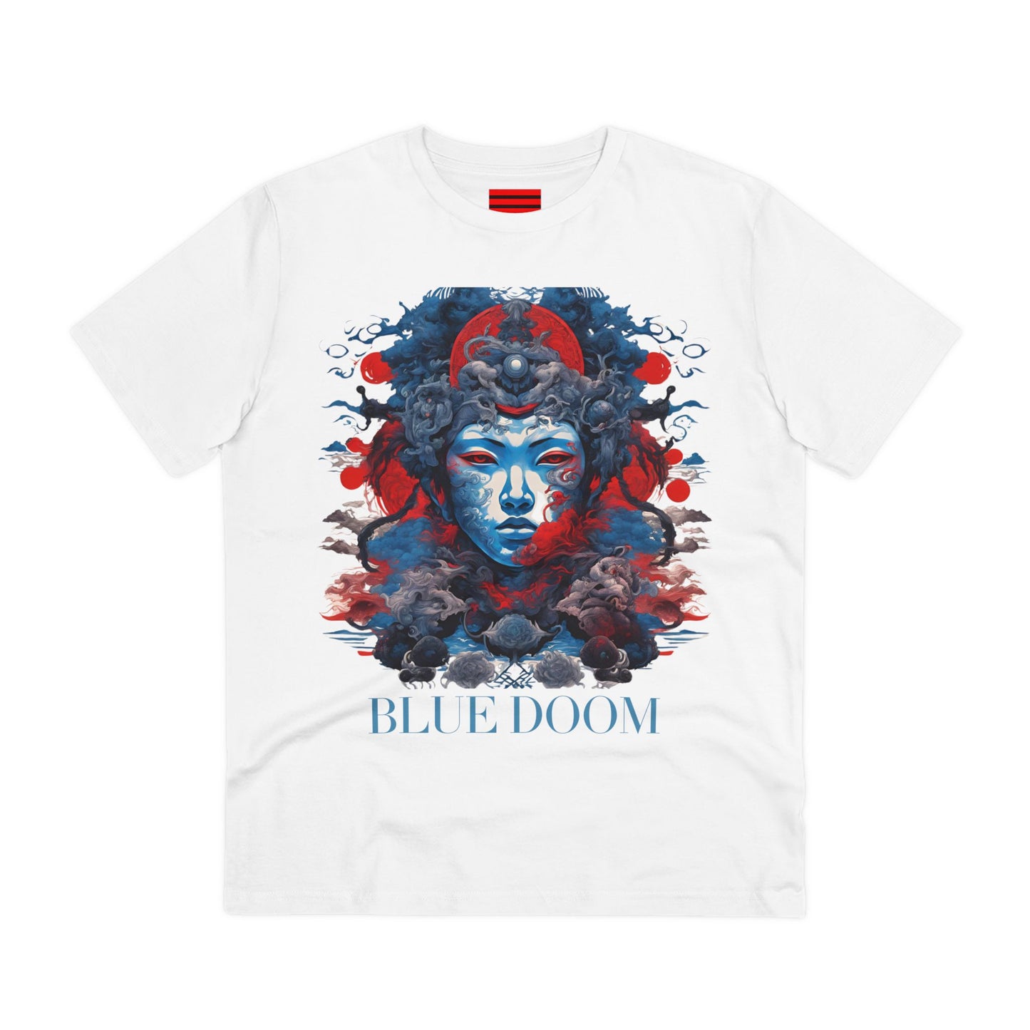 Organic Creator T-shirt - Unisex Blue Doom by Noir Wolf