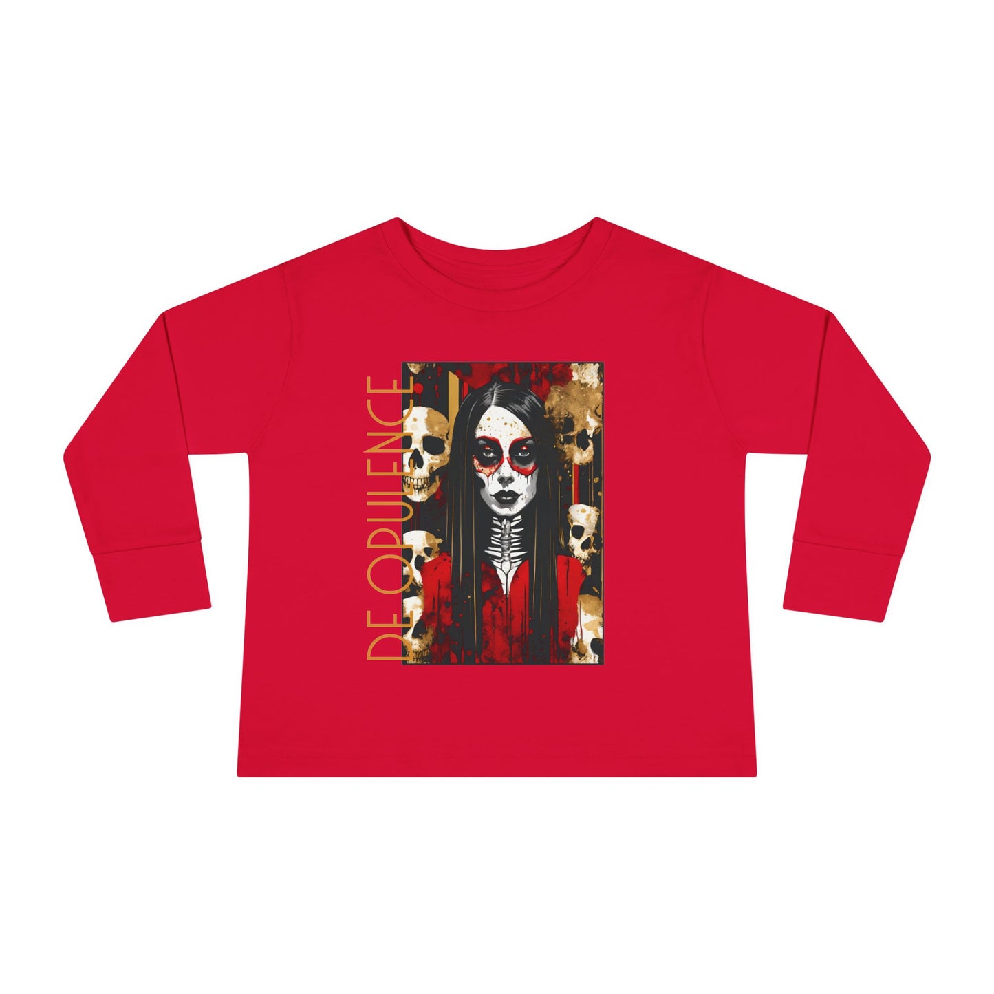 Toddler Long Sleeve Tee De Opulence by Noir Wolf
