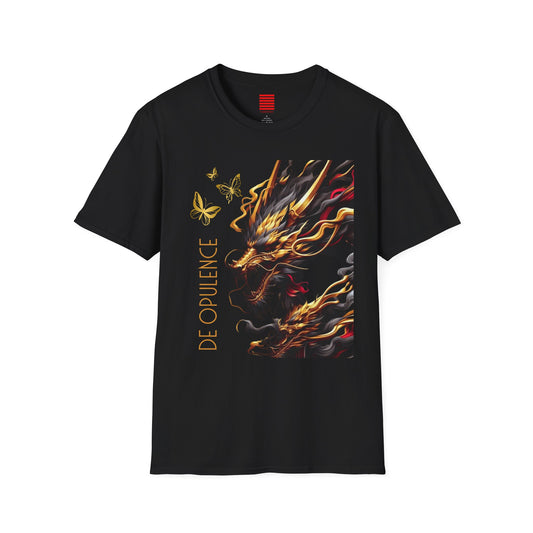 Dragon & Skull Unisex T-Shirt | Graphic Tee for Anime Lovers, Casual Wear, Gift for Halloween, Birthday, and Dragon Fans