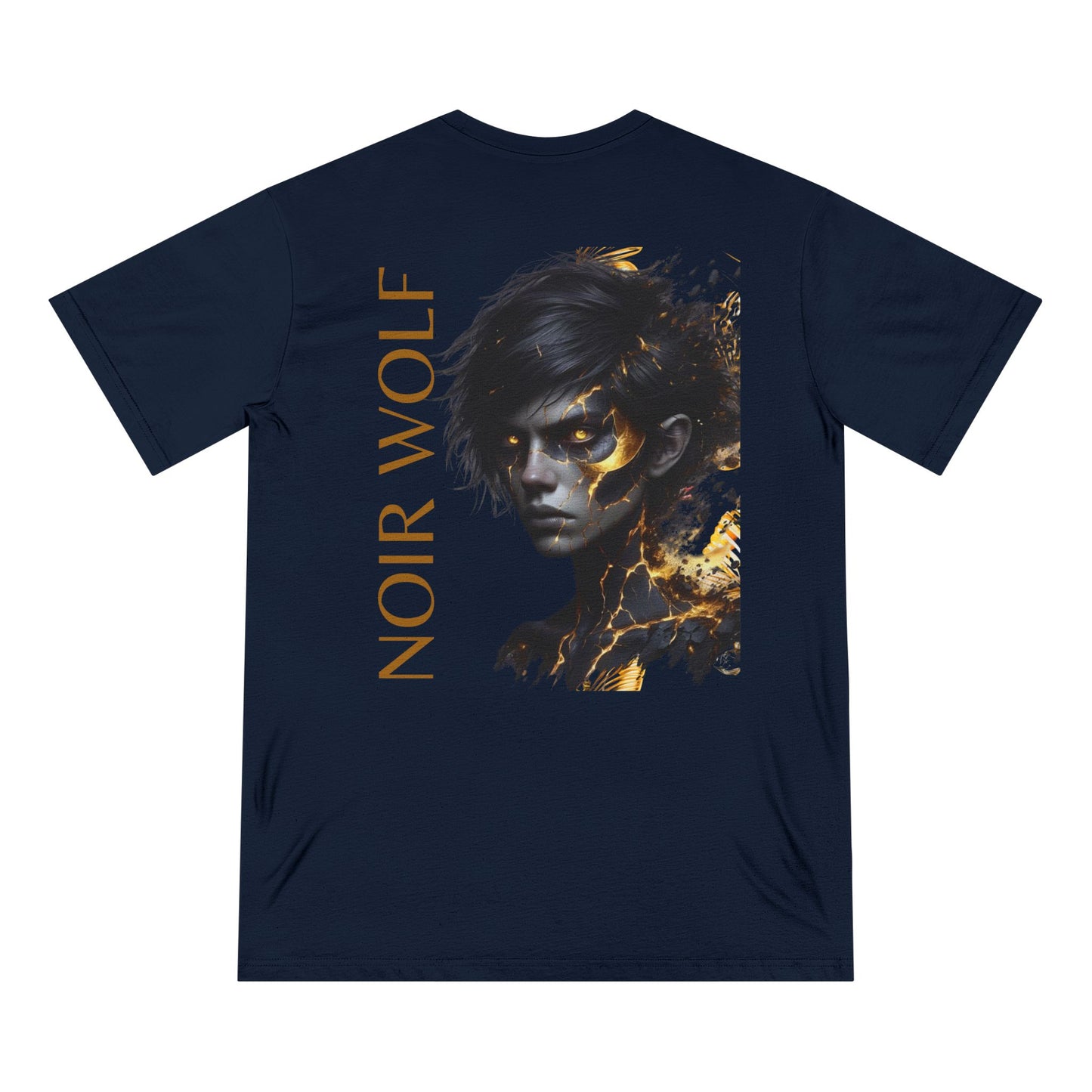 Organic Staple T-Shirt - DE OPULENCE & NOIR WOLF Graphic Tees for Art Lovers