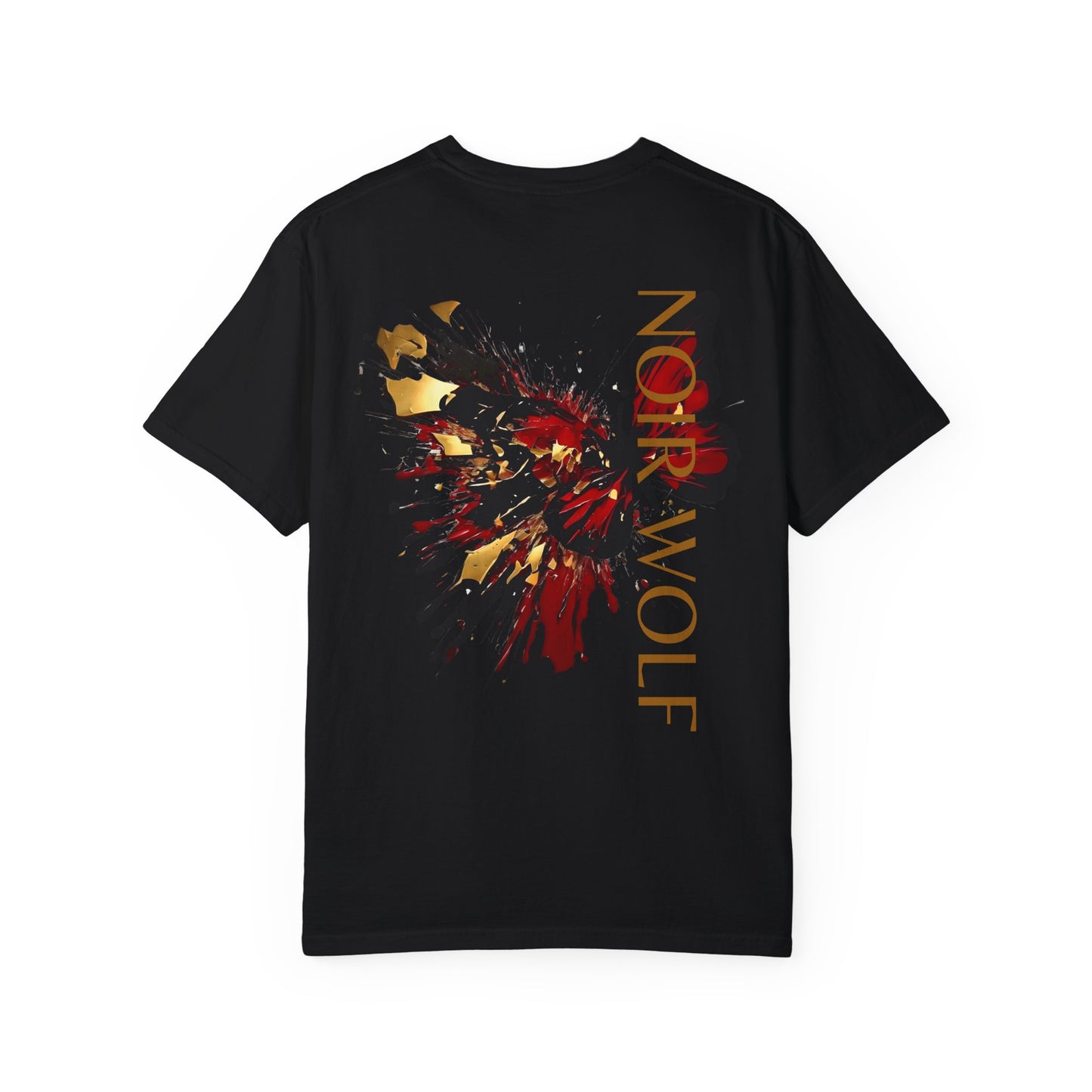 Unisex Garment-Dyed T-shirt De Opulence by Noir Wolf