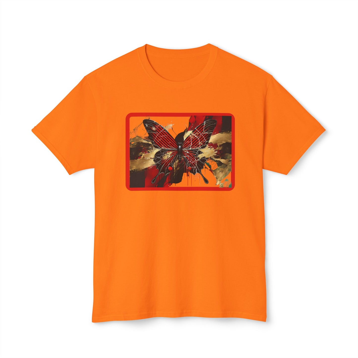 Colorful Butterfly Art Unisex T-Shirt - Unique Graphic Tee for Nature Lovers