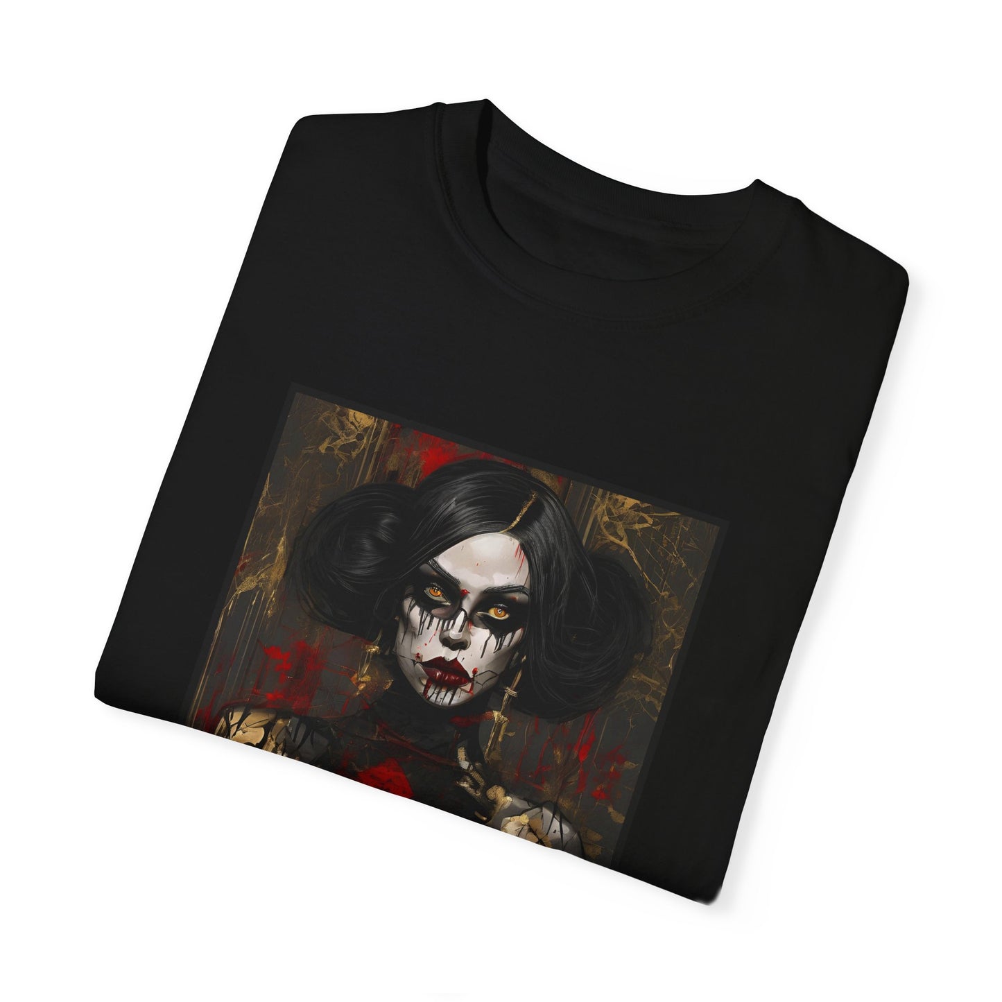 Unisex Garment-Dyed T-shirt De Opulence by Noir Wolf