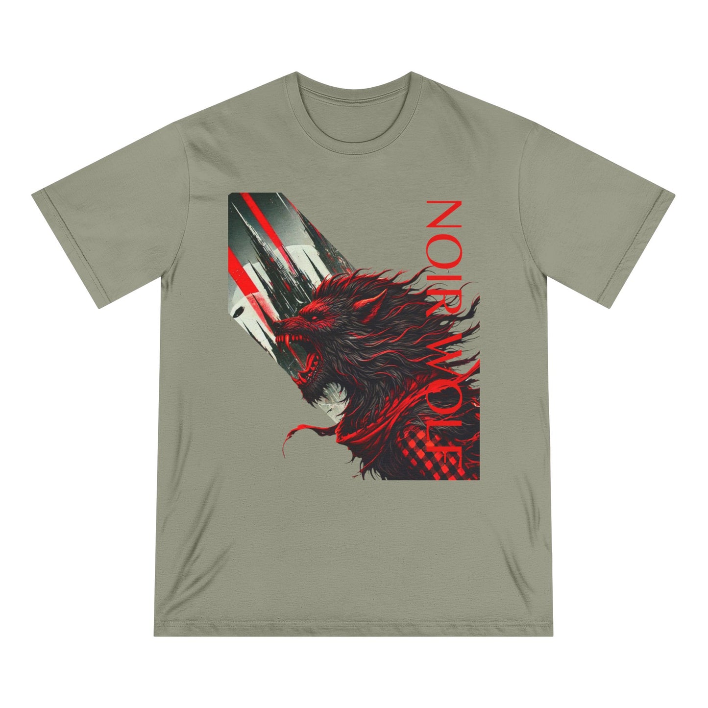 Organic Staple T-shirt Little Boy by Noir Wolf