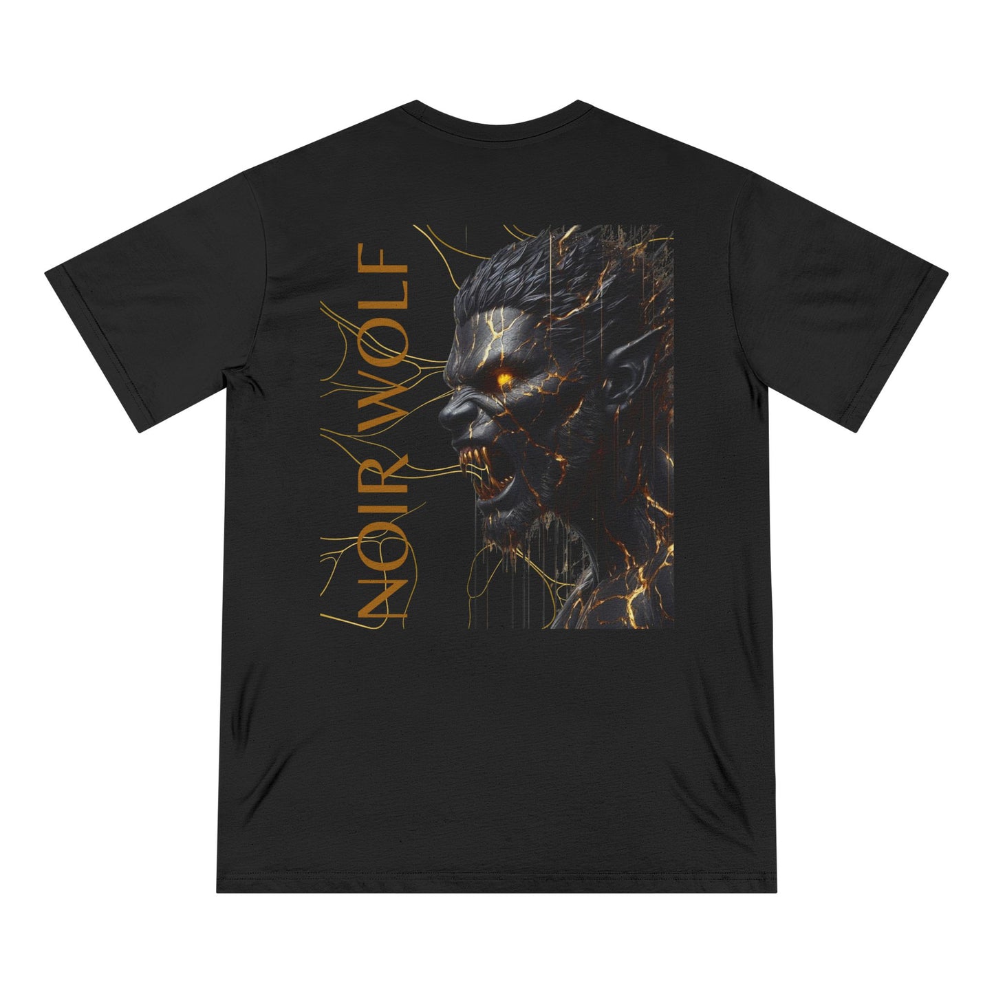 Urban Graphic Tee: 'De Opulence' & 'Noir Wolf' Designs