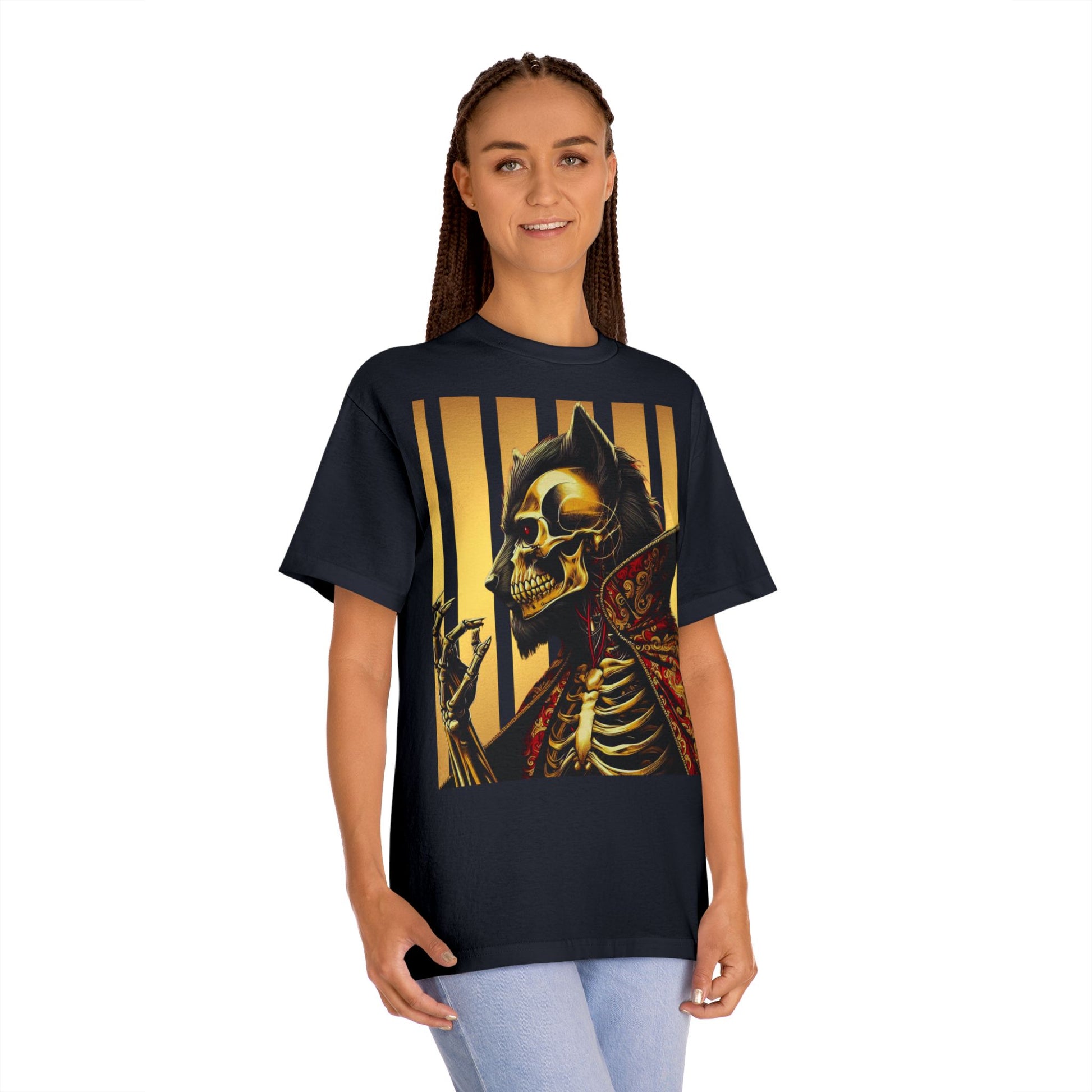 Unisex Classic Tee De Opulence By Noir Wolf