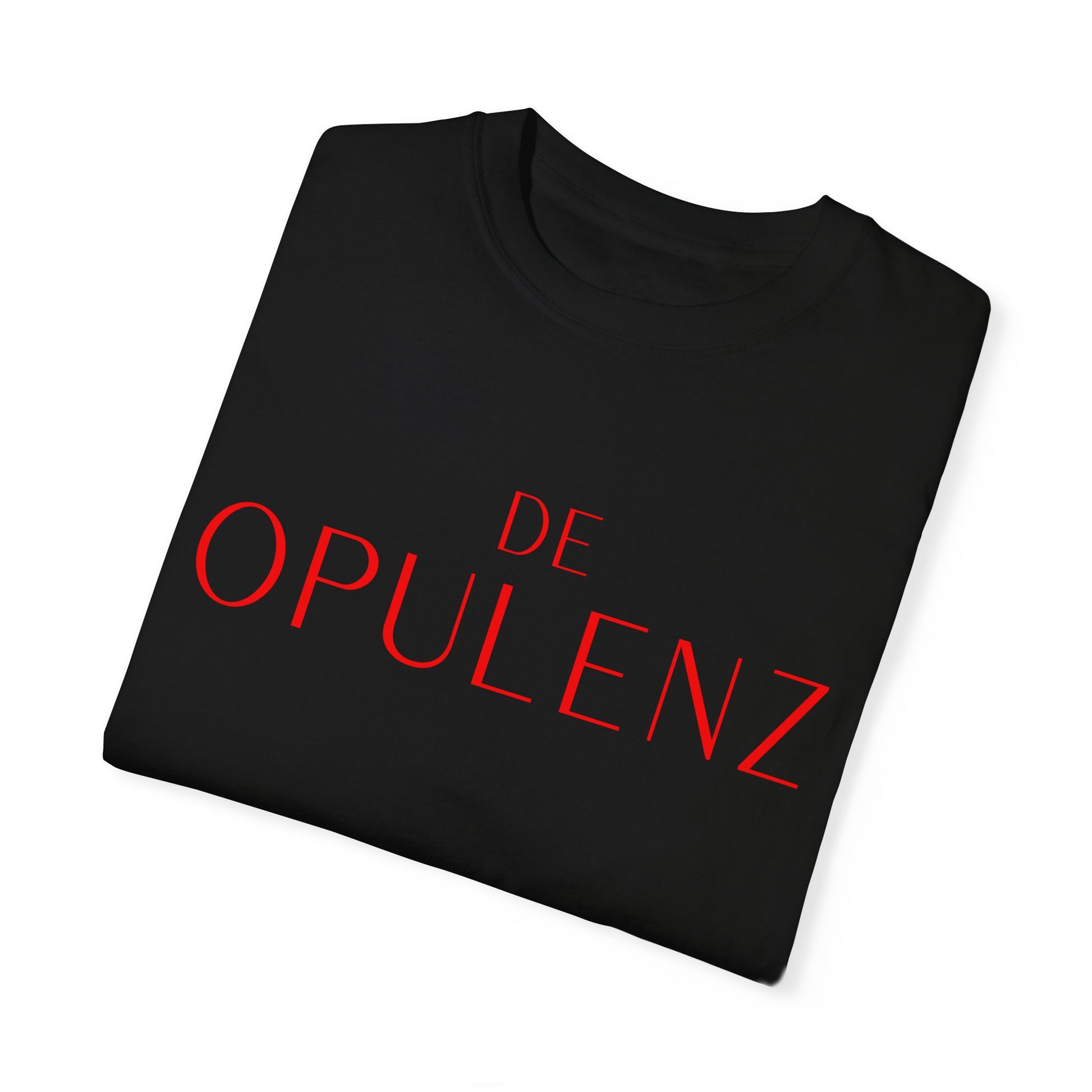 Unisex Garment-Dyed T-shirt De Opulence by Noir Wolf