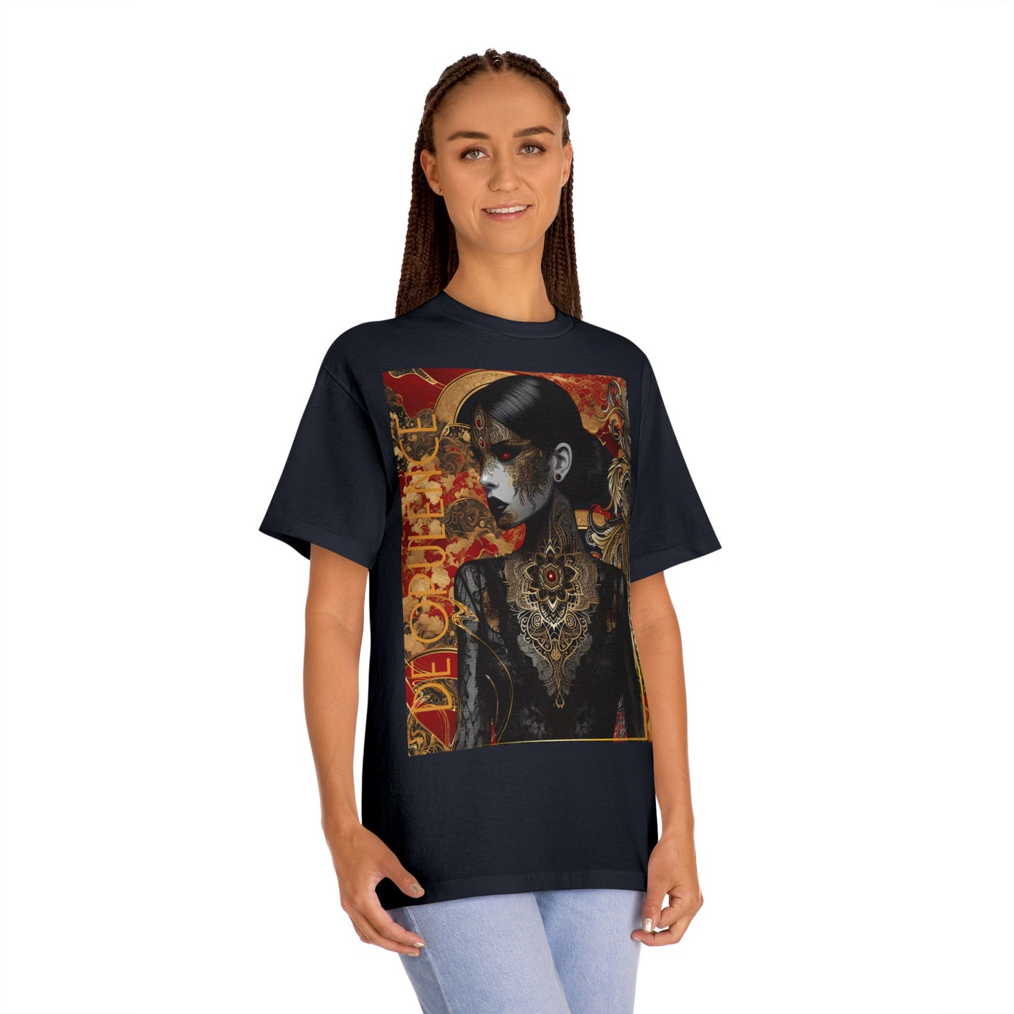 Unisex Classic Tee De Opulence by Noir Wolf