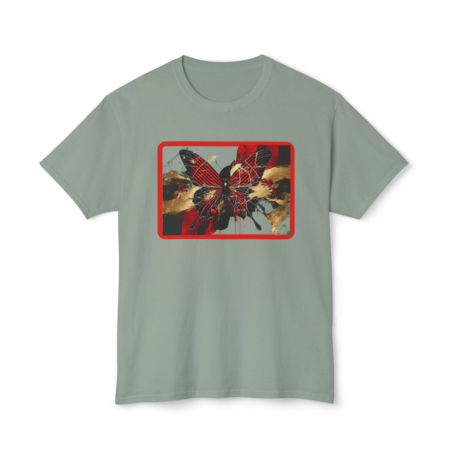 Colorful Butterfly Art Unisex T-Shirt - Unique Graphic Tee for Nature Lovers