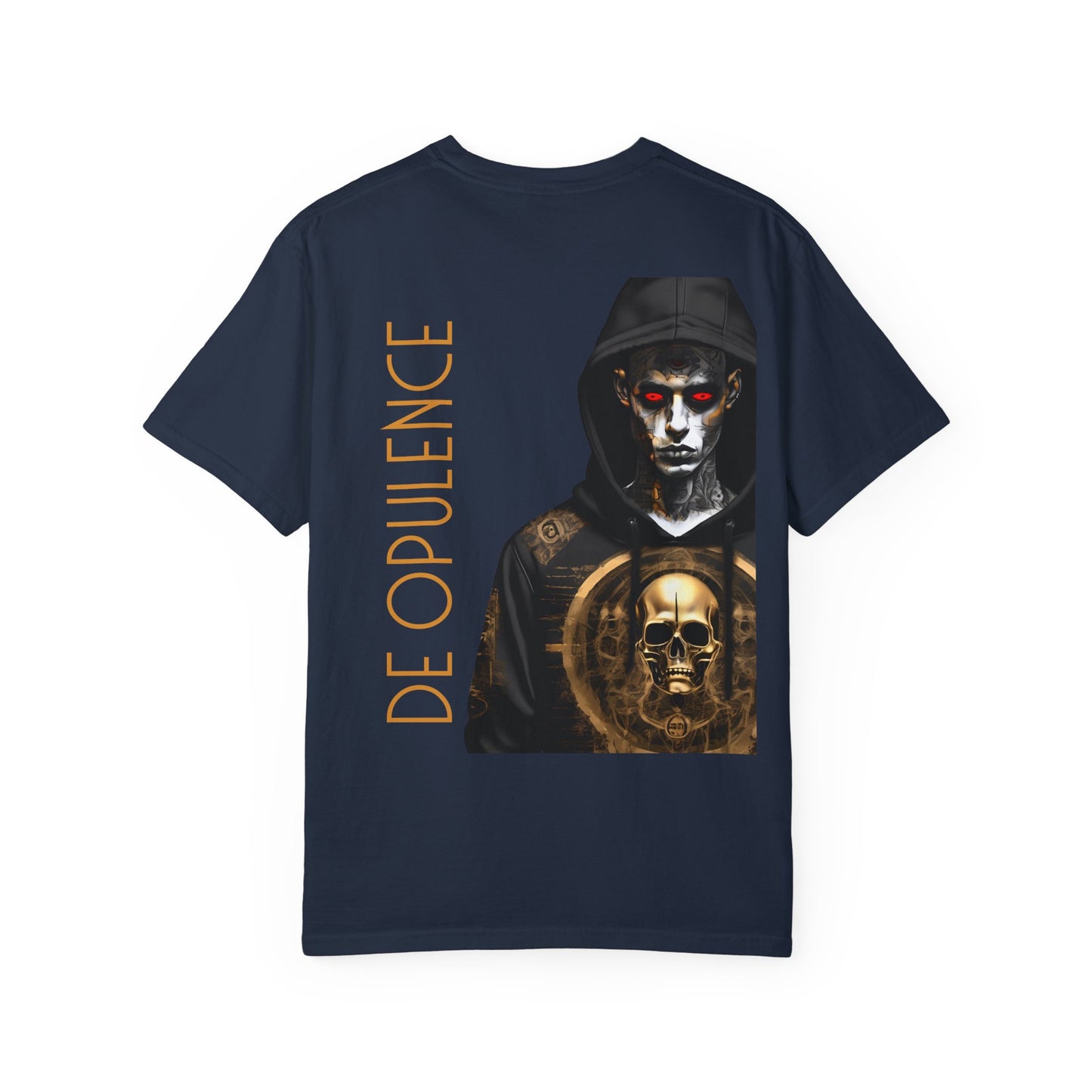 Unisex Garment-Dyed T-shirt De Opluence by Noir Wolf