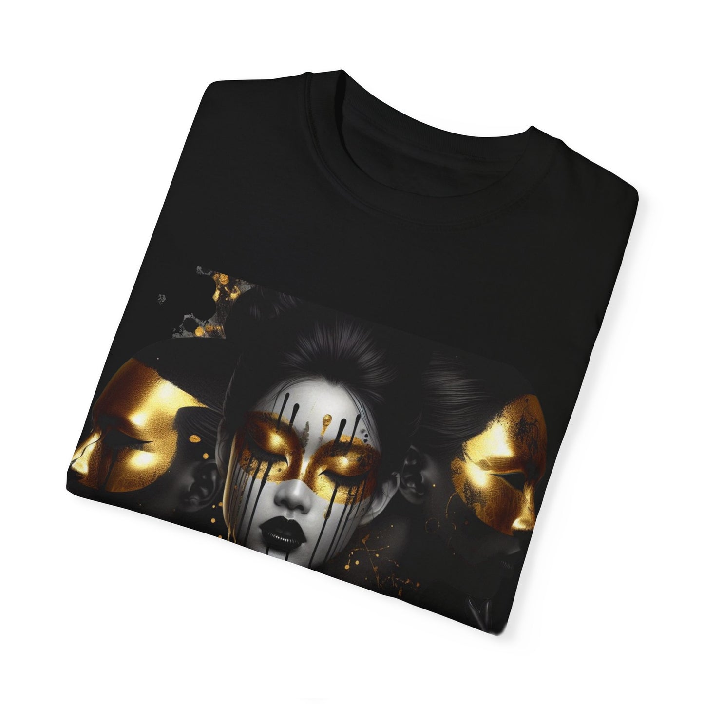Unisex Garment-Dyed T-shirt De Opulence by Noir Wolf