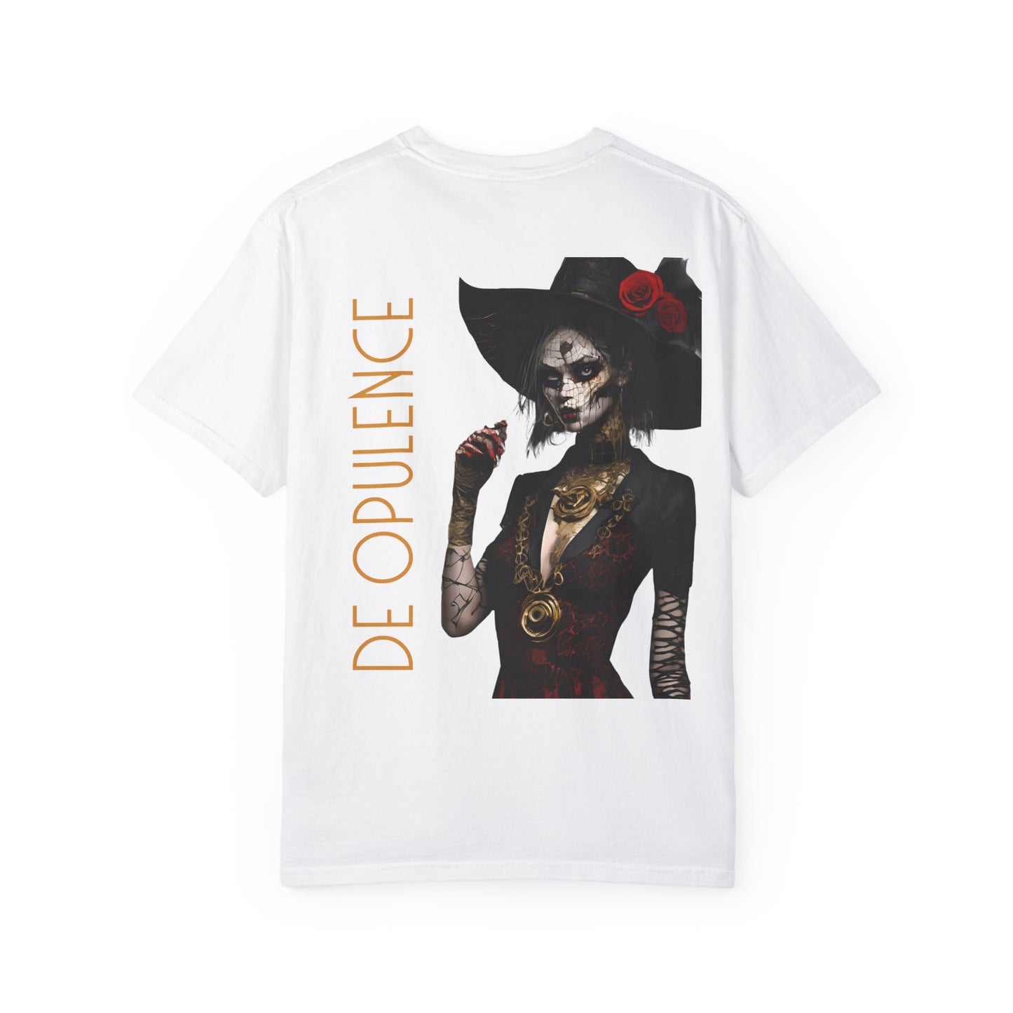 Unisex Garment-Dyed T-shirt De Opulence by Noir Wolf