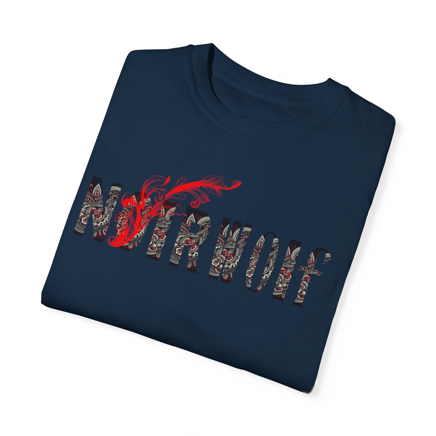Unisex Garment-Dyed T-shirt De Opulence by Noir Wolf