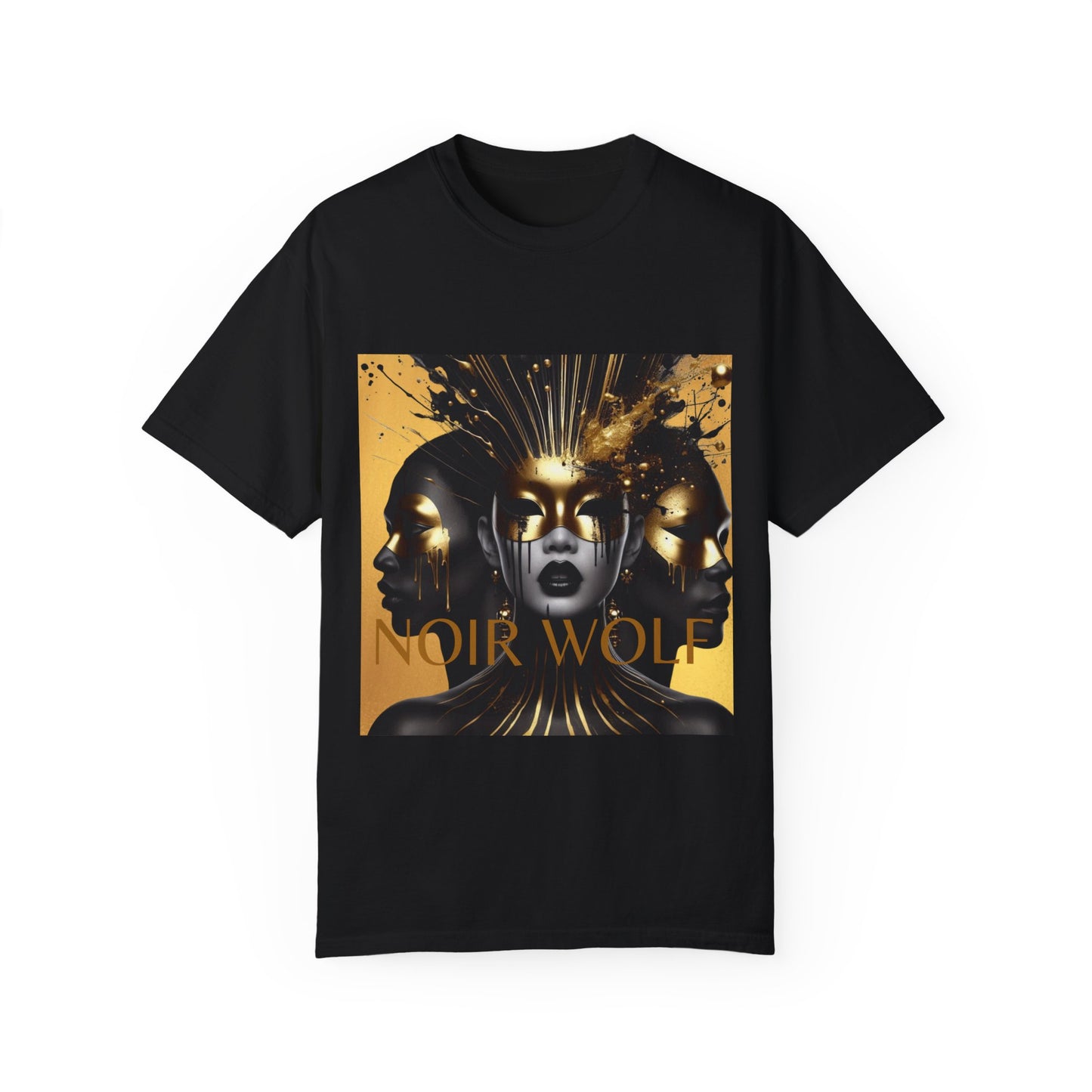 Unisex Garment-Dyed T-shirt  De Opulence by Noir Wolf