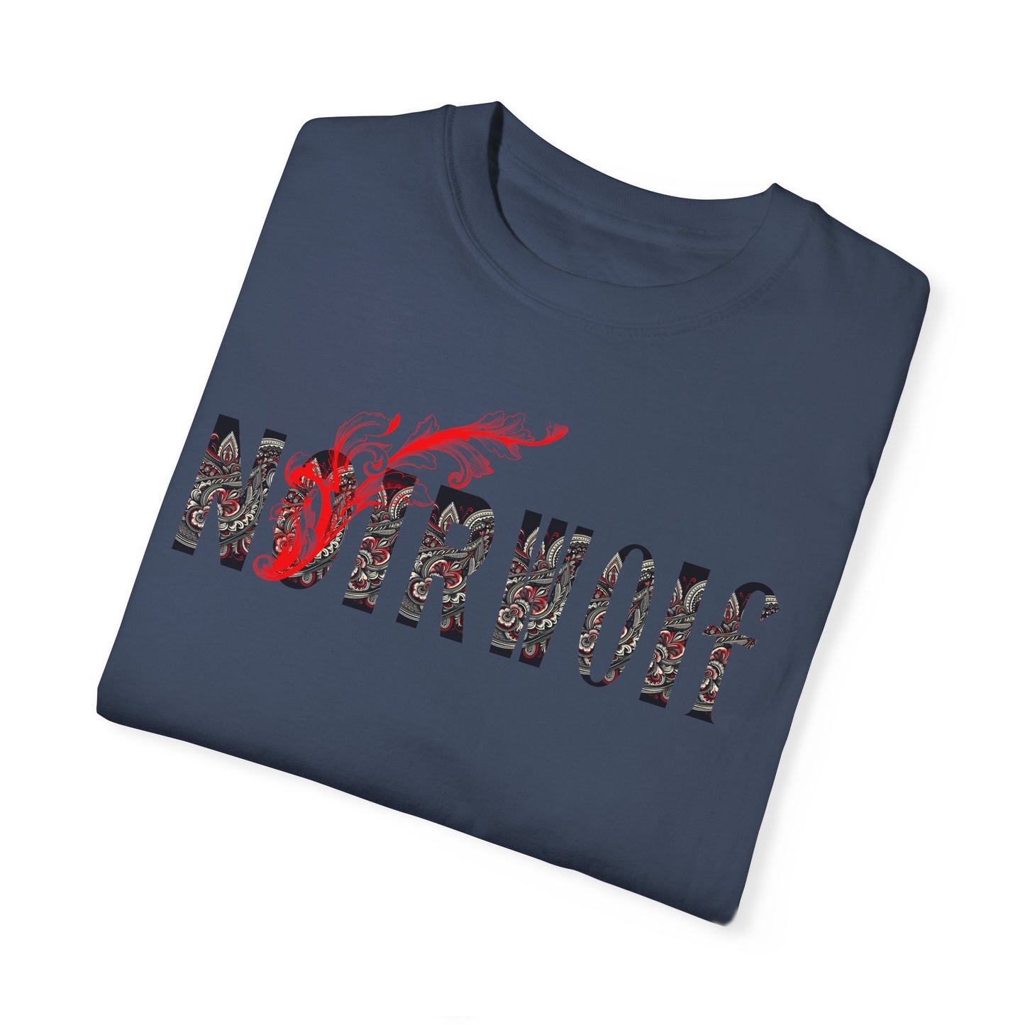 Unisex Garment-Dyed T-shirt De Opulence by Noir Wolf