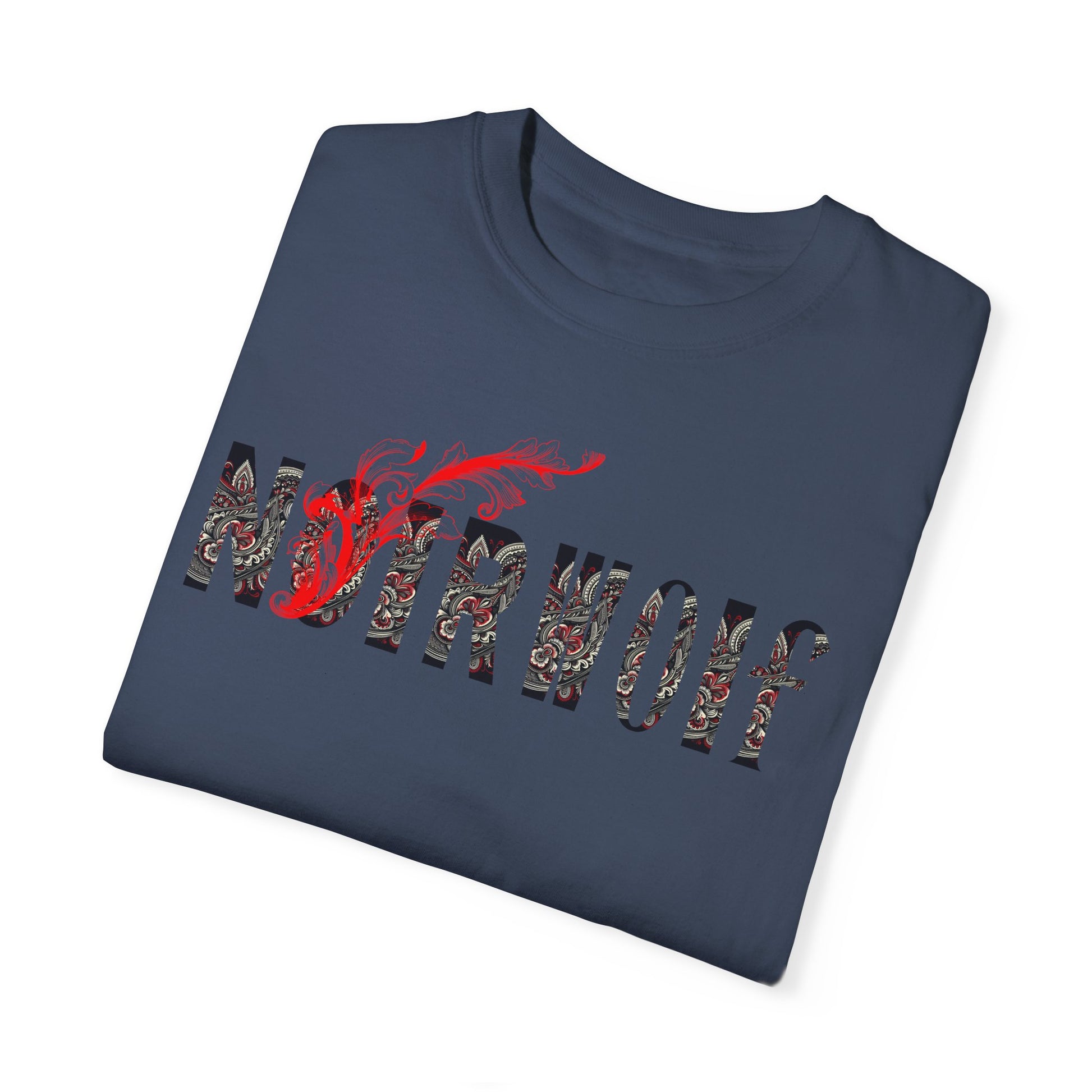 Unisex Garment-Dyed T-shirt De Opulence by Noir Wolf