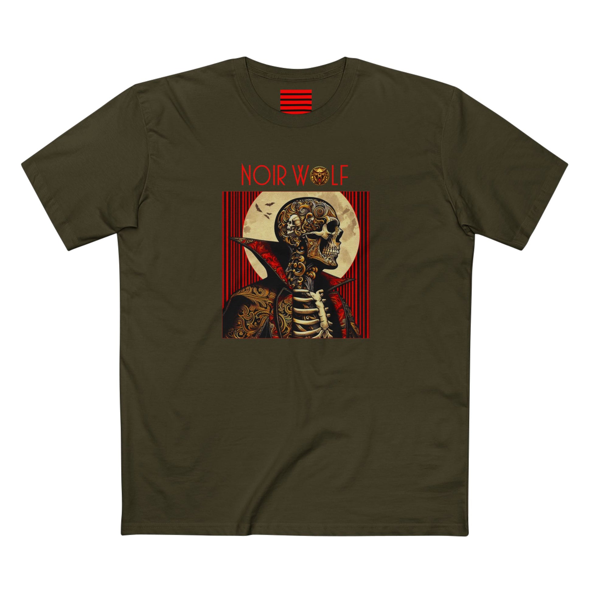 Men's Staple Tee De Opulence By Noir Wolf Army