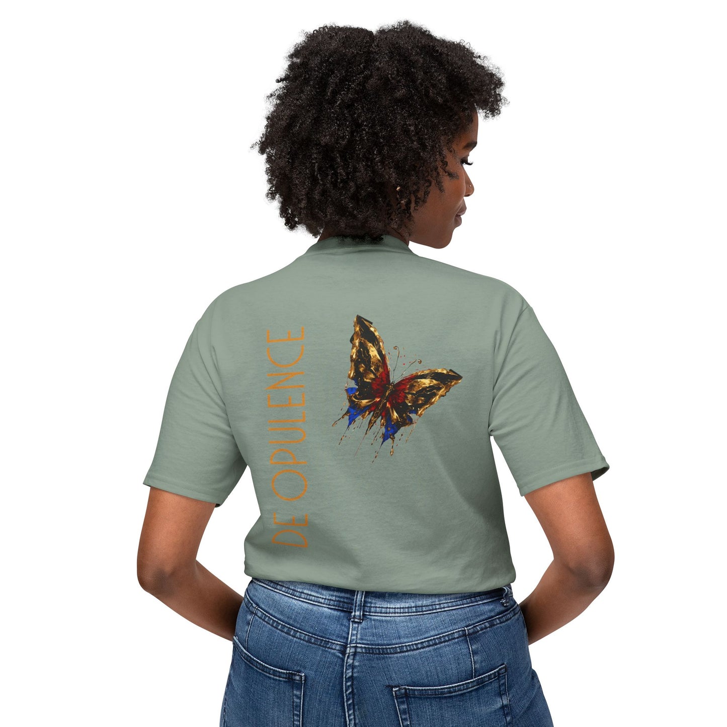Colorful Butterfly Art Unisex T-Shirt - Unique Graphic Tee for Nature Lovers
