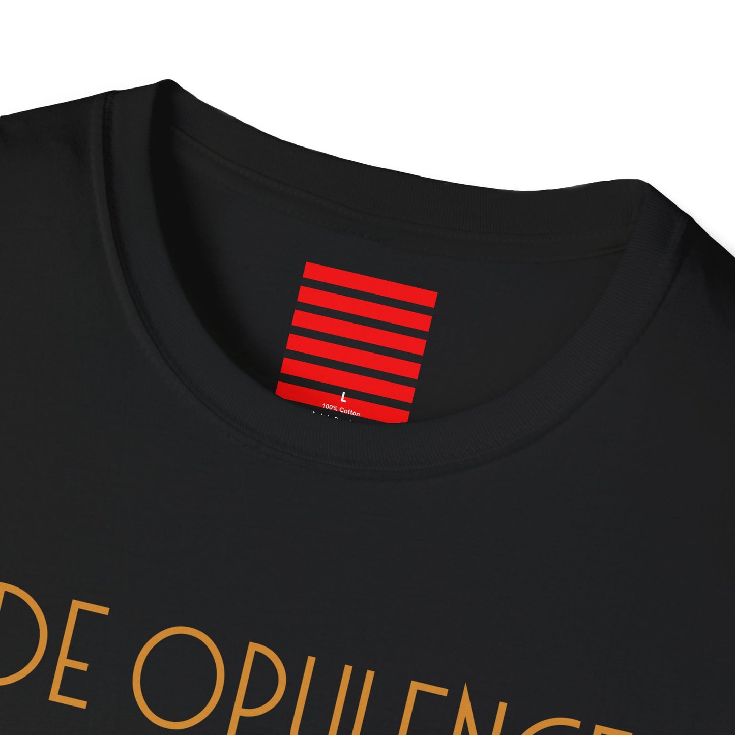 Unisex Softstyle T-Shirt - 'De Opulence & Noir Wolf' Graphic Tee for Nature Lovers