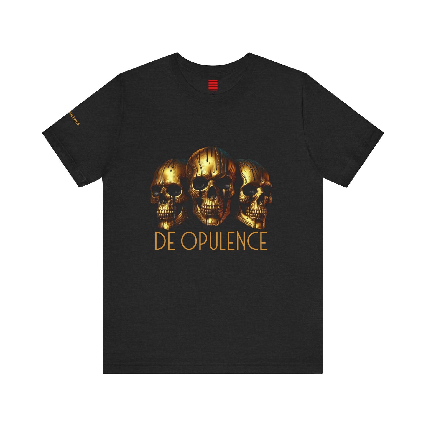 Unisex Jersey Short Sleeve Tee - De Opulence & Noir Vote Design