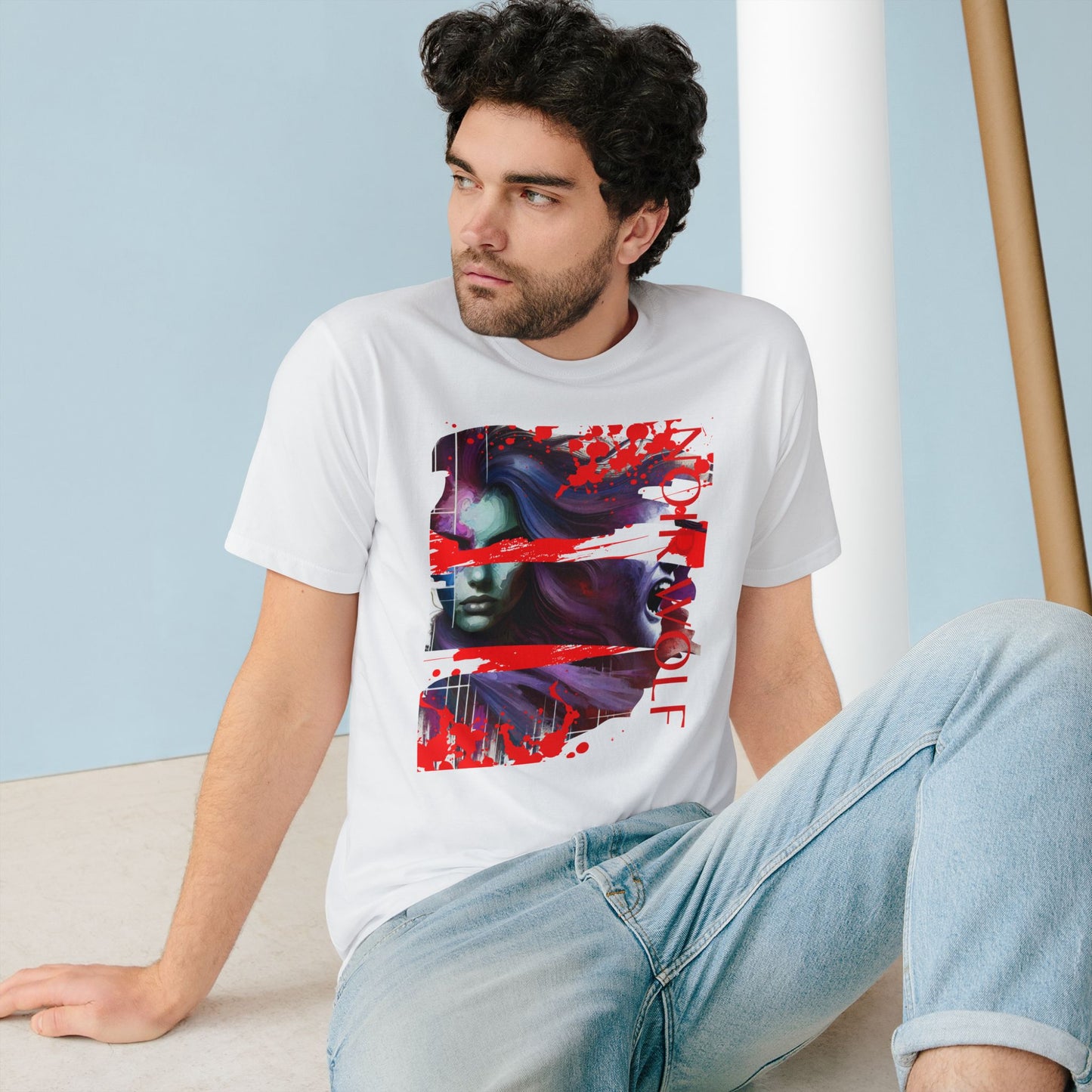 Organic Staple T-shirt LITTLE BOY BY NOIR WOLF