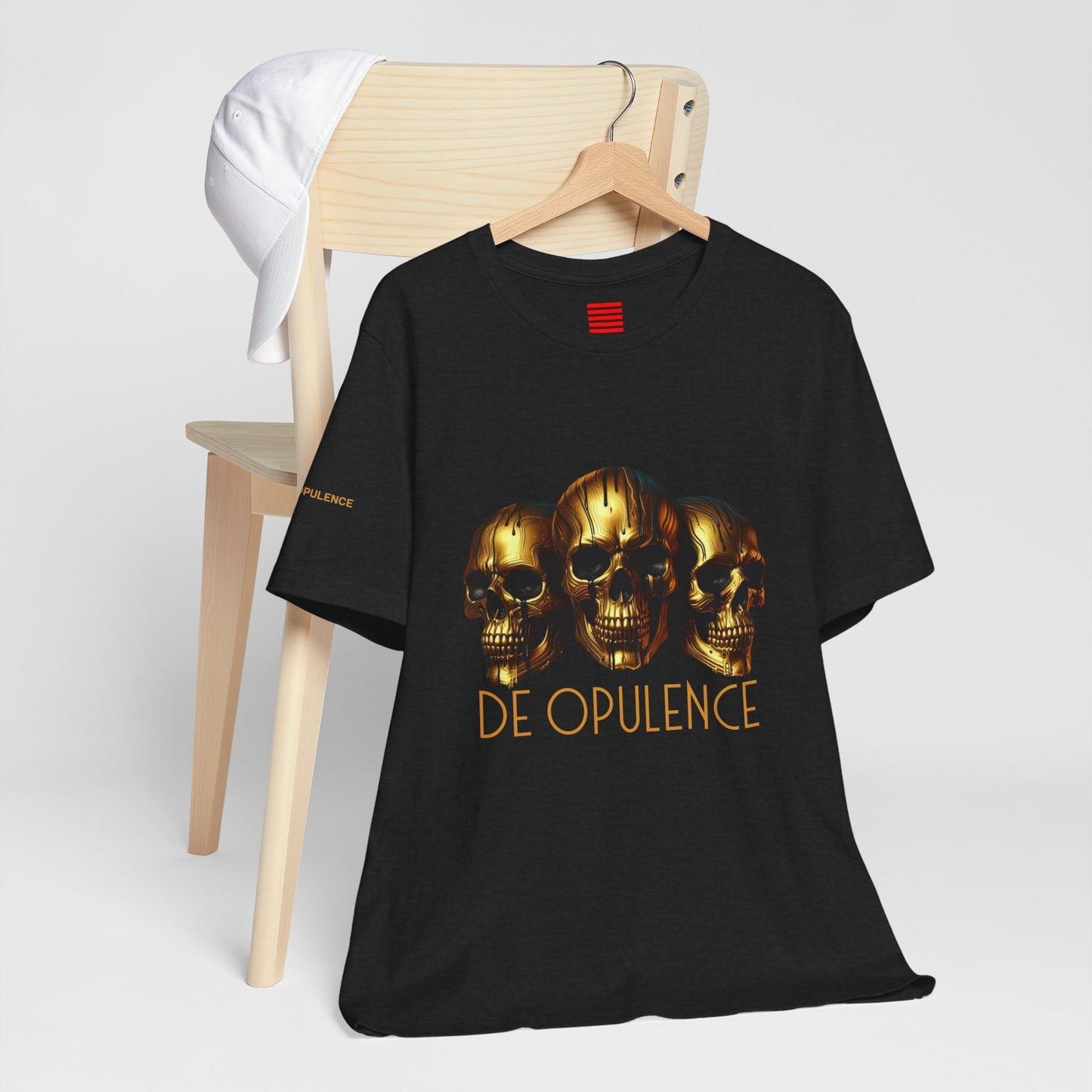 Unisex Jersey Short Sleeve Tee - De Opulence & Noir Vote Design