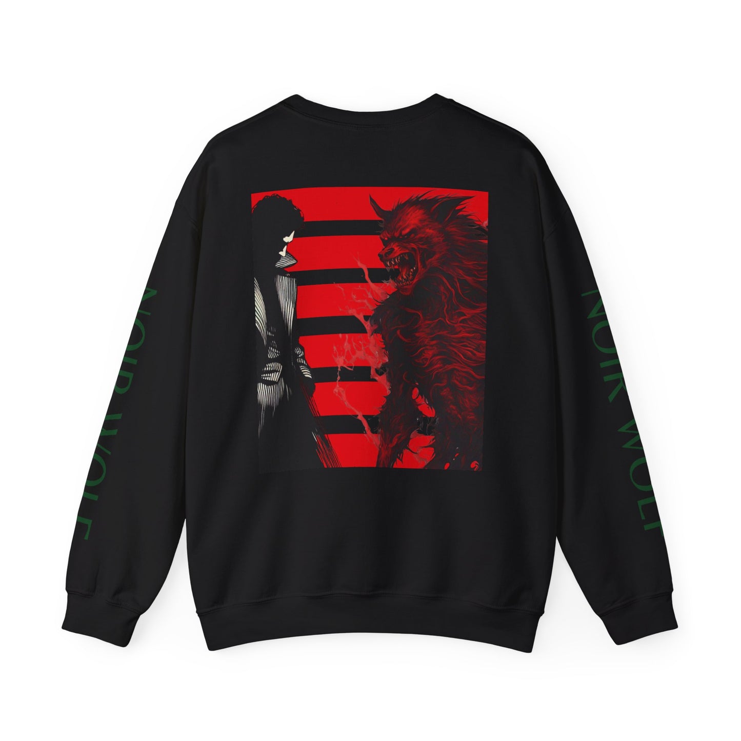 Unisex Heavy Blend™ Crewneck Sweatshirt LITTLE BOY BY NOIR WOLF