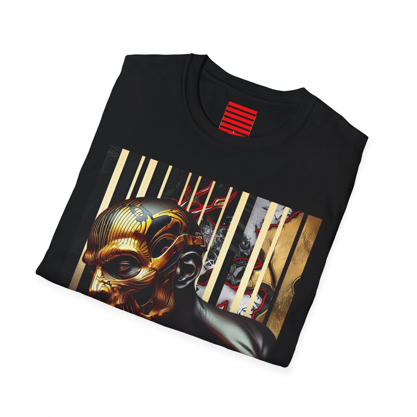 Unisex Softstyle T-Shirt - Gothic Opulence Graphic Tee