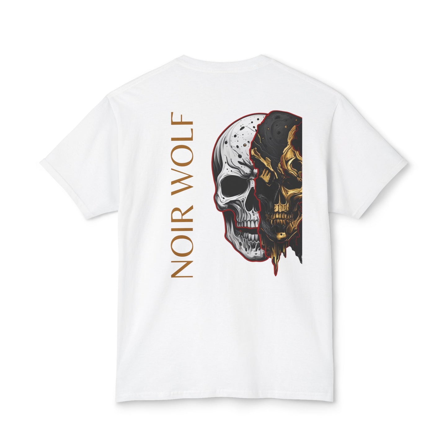 Unisex HD Cotton™ Graphic T-Shirt - Depouilence & Noir Wolf Design