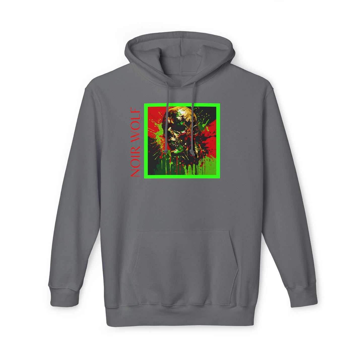 Vibrant Unisex Hooded Sweatshirt - Noir Wolf & De Opulence Designs