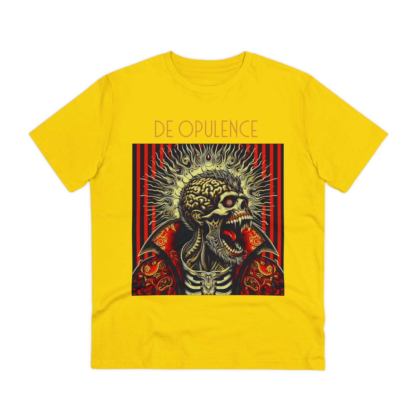Organic Creator T-shirt - Unisex De Opulence by Noir Wolf Golden Yellow
