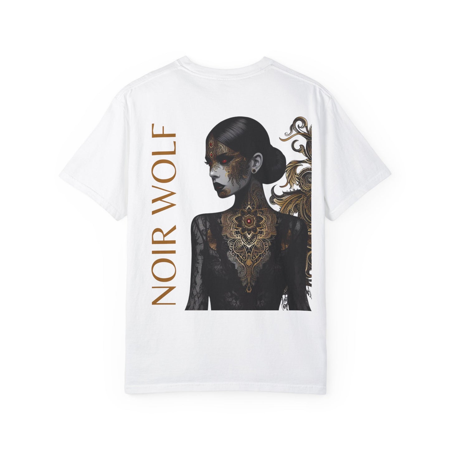 Unisex Garment-Dyed T-shirt De Opulence by Noir Wolf