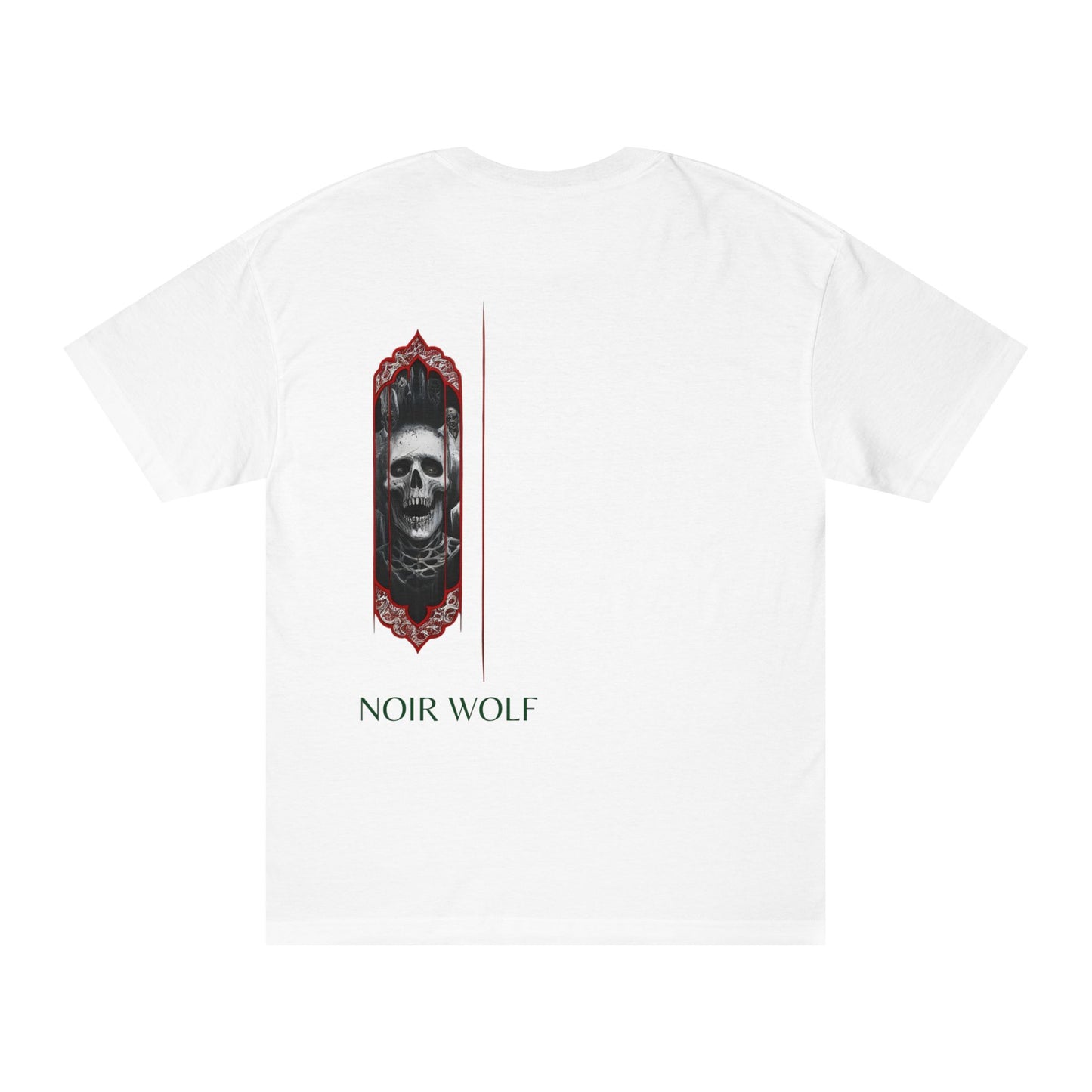 Dark Opulence Graphic Tee — Noir Wolf Skull Art T-Shirt