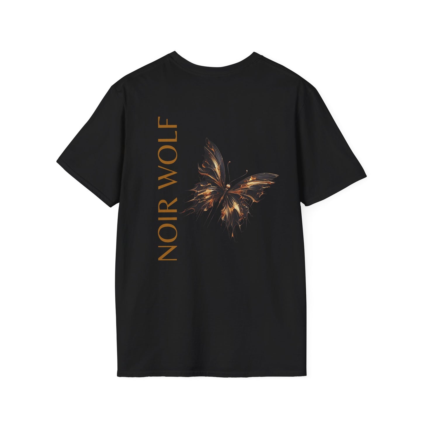 Artistic Unisex T-Shirt - 'De Opulence' & 'Noir Wolf' Designs