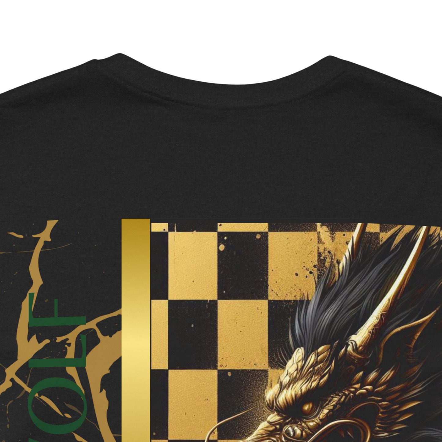 Dark Opulence & Noir Wolf Unisex Graphic Tee - Bold Art for Creatives