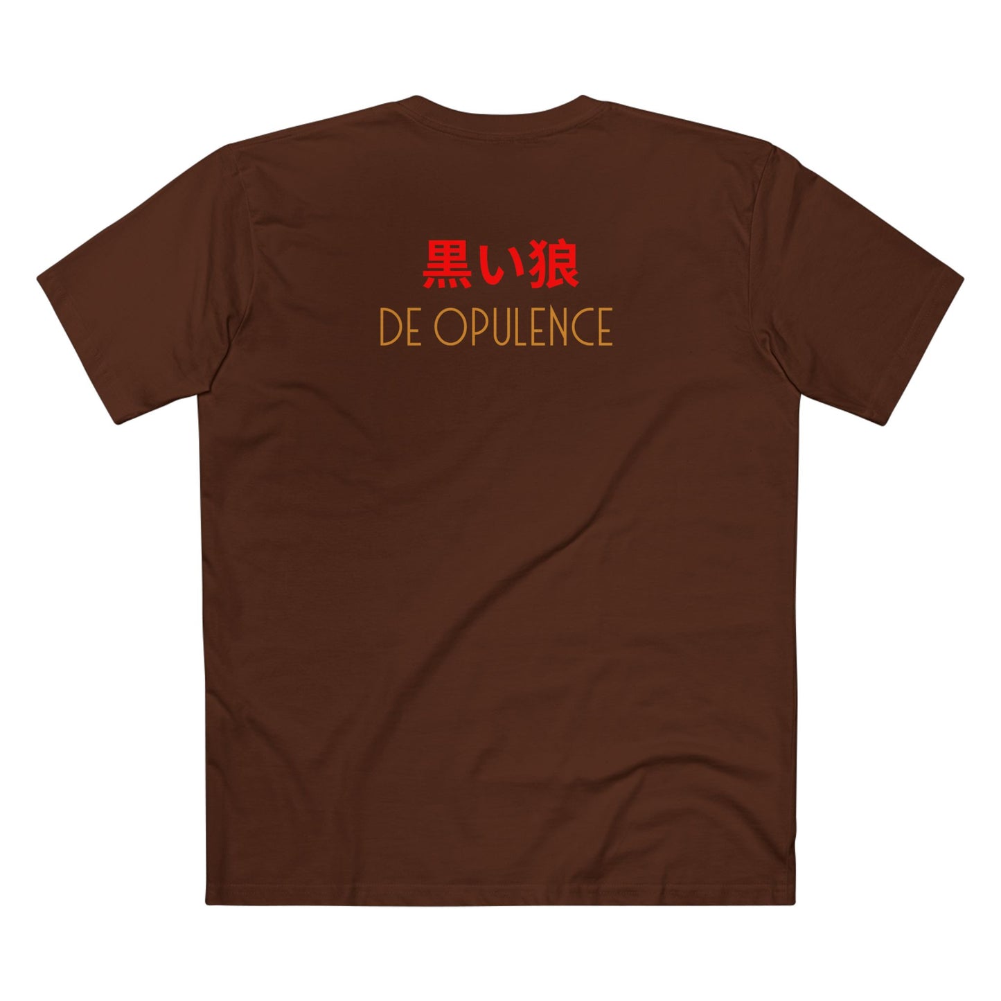 Men's Staple Tee De Opulence By Noir Wolf