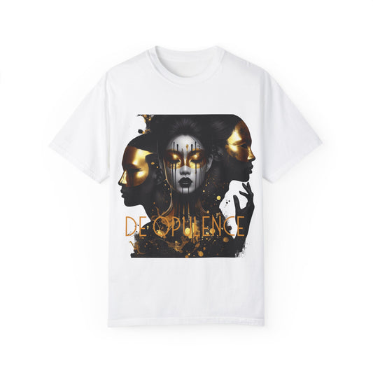 Unisex Garment-Dyed T-shirt De Opulence by Noir Wolf