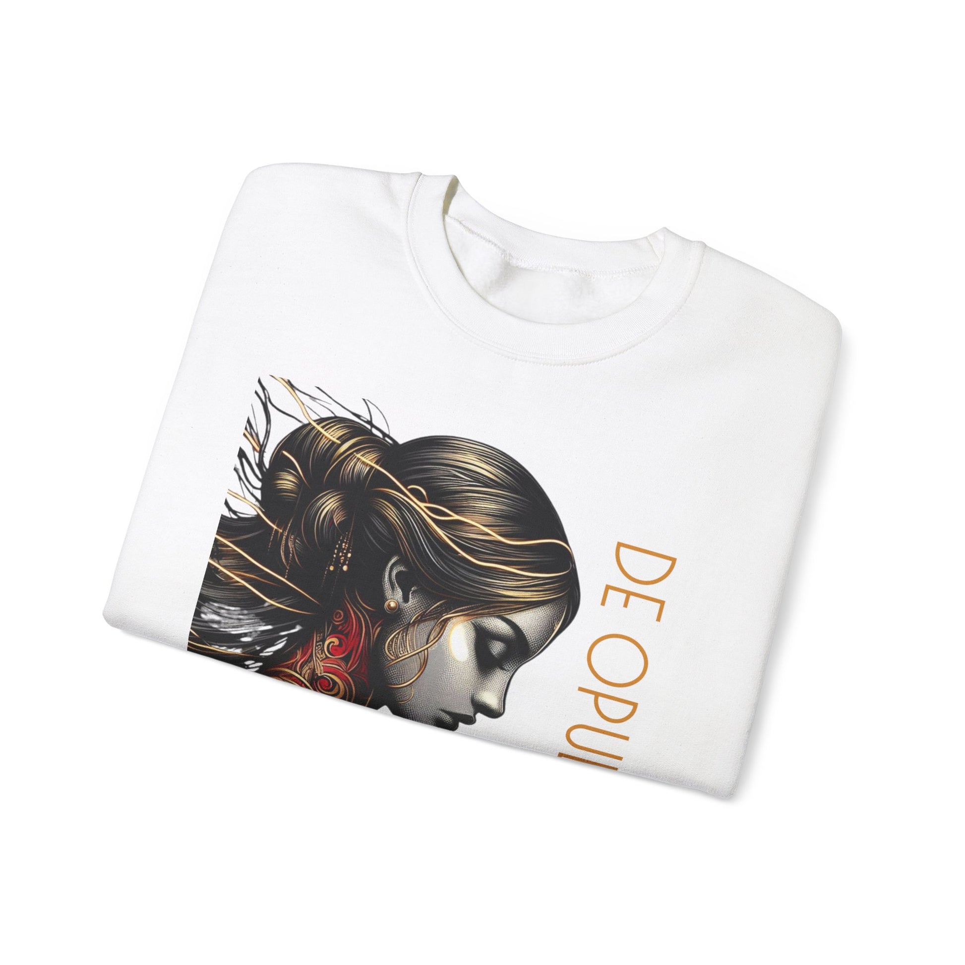 Unisex Heavy Blend™ Crewneck Sweatshirt De Opulence by Noir Wolf