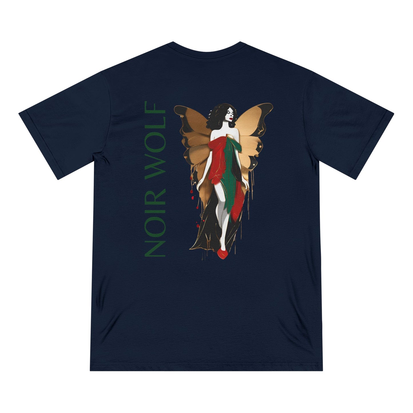 Skull & Butterfly Graphic Tee - Edgy Fashion for Bold Individuals De Opulence By Noir Wolf
