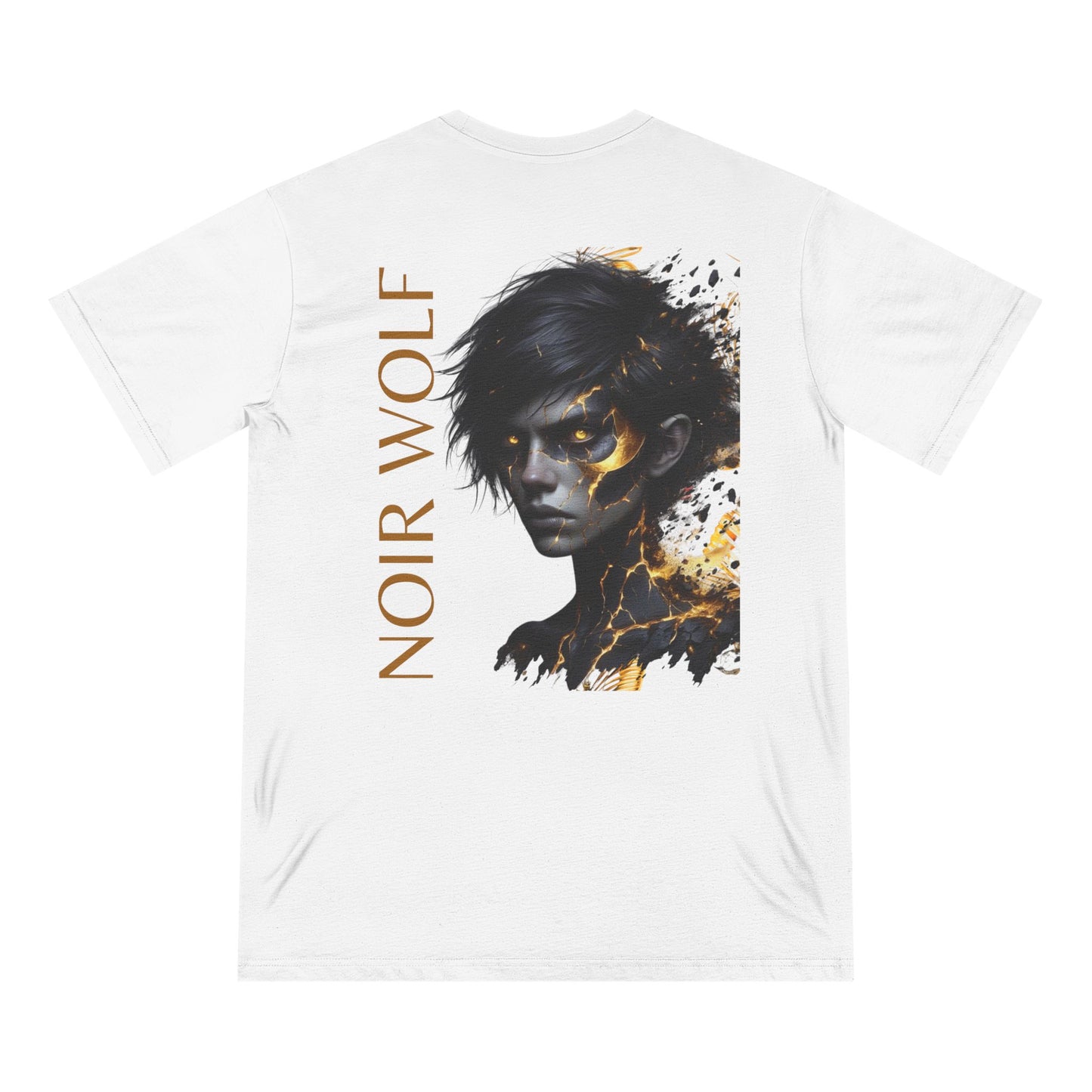 Organic Staple T-Shirt - DE OPULENCE & NOIR WOLF Graphic Tees for Art Lovers