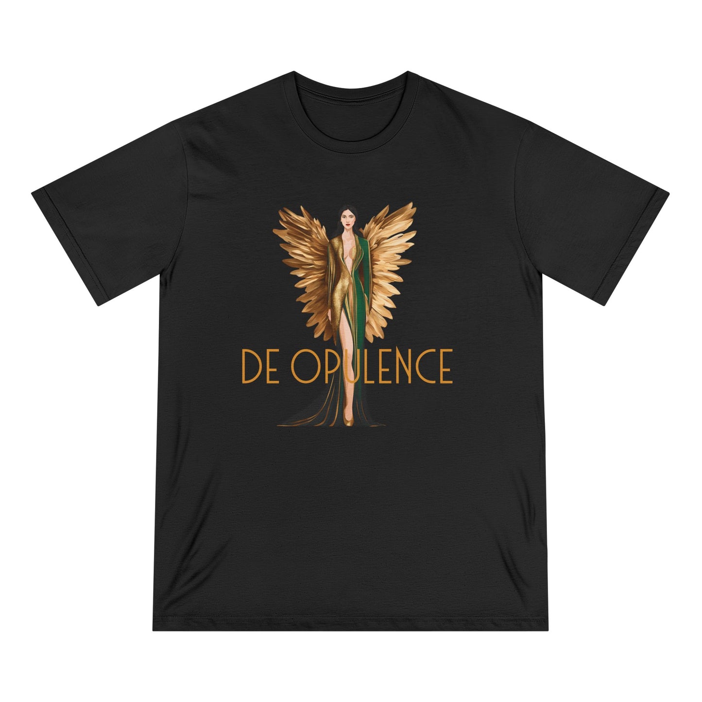 Luxury Angel Graphic T-Shirt - DE OPULENCE