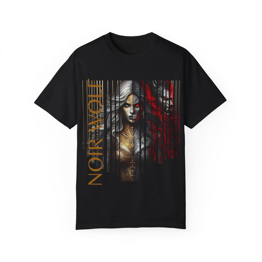 Unisex Garment-Dyed T-shirt De Opulence by Noir Wolf
