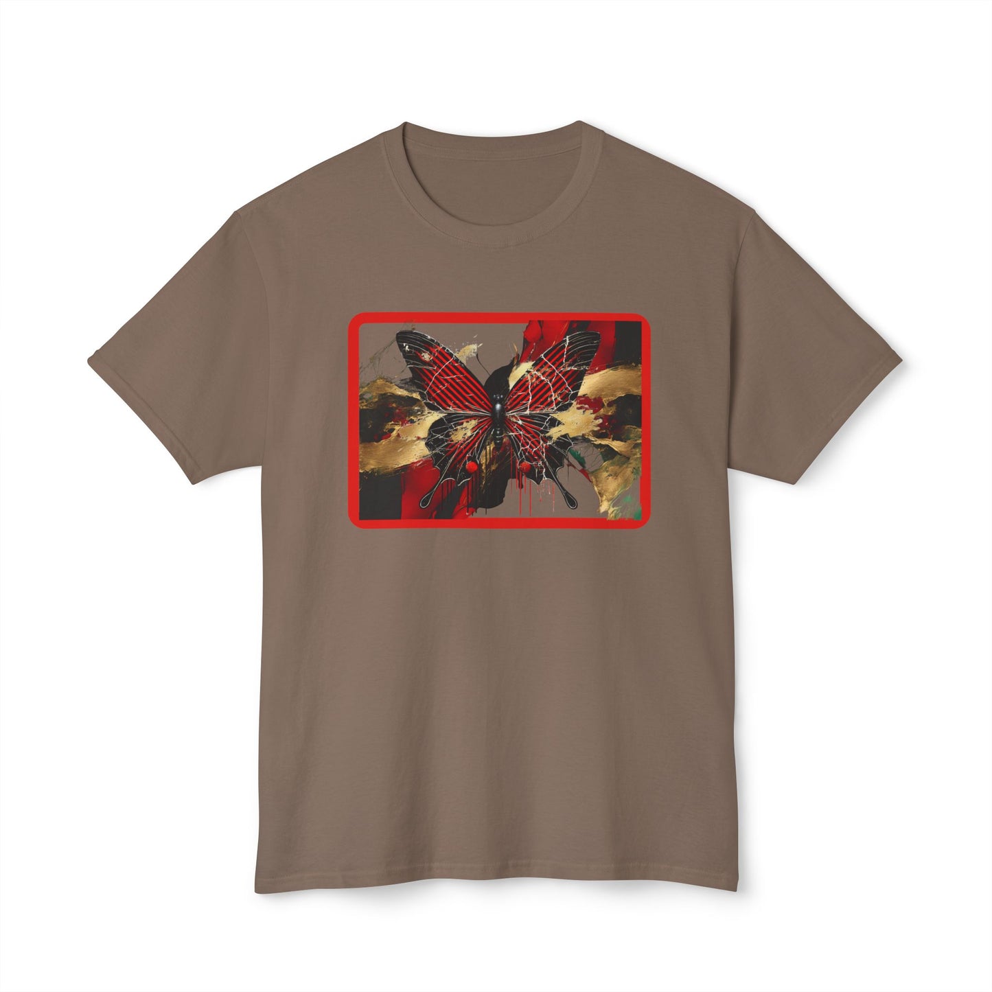 Colorful Butterfly Art Unisex T-Shirt - Unique Graphic Tee for Nature Lovers