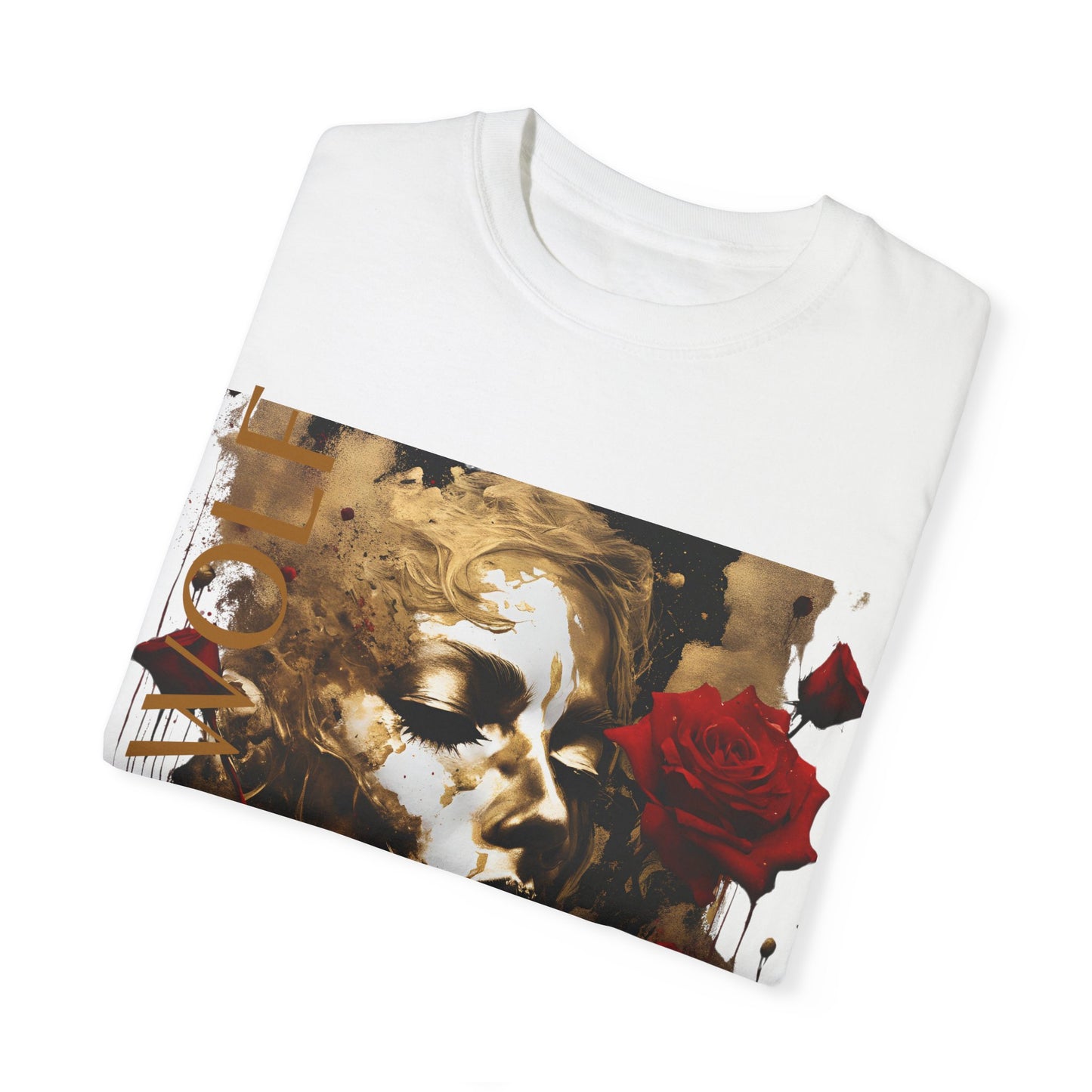 Unisex Garment-Dyed T-shirt De Opulence by Noir Wolf