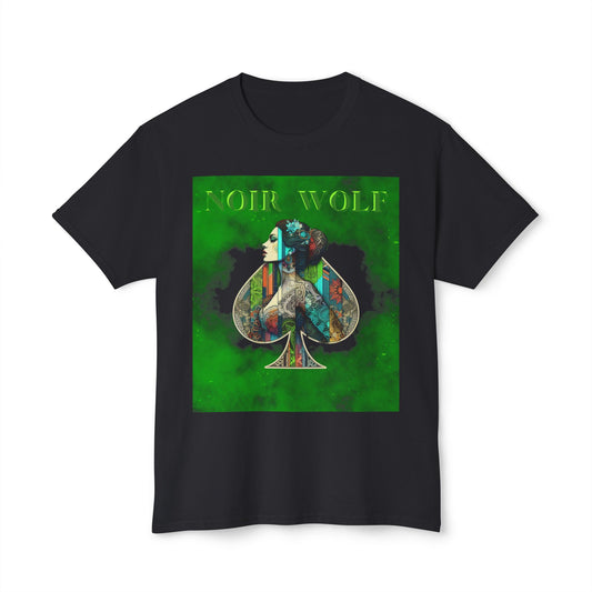 Unisex HD Cotton™ T- Noir  WOLF HOUSTON
