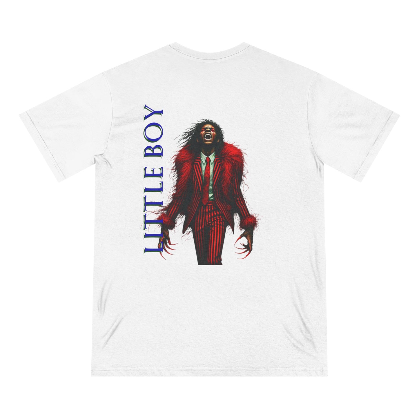 Organic Staple T-shirt little boy on the porch