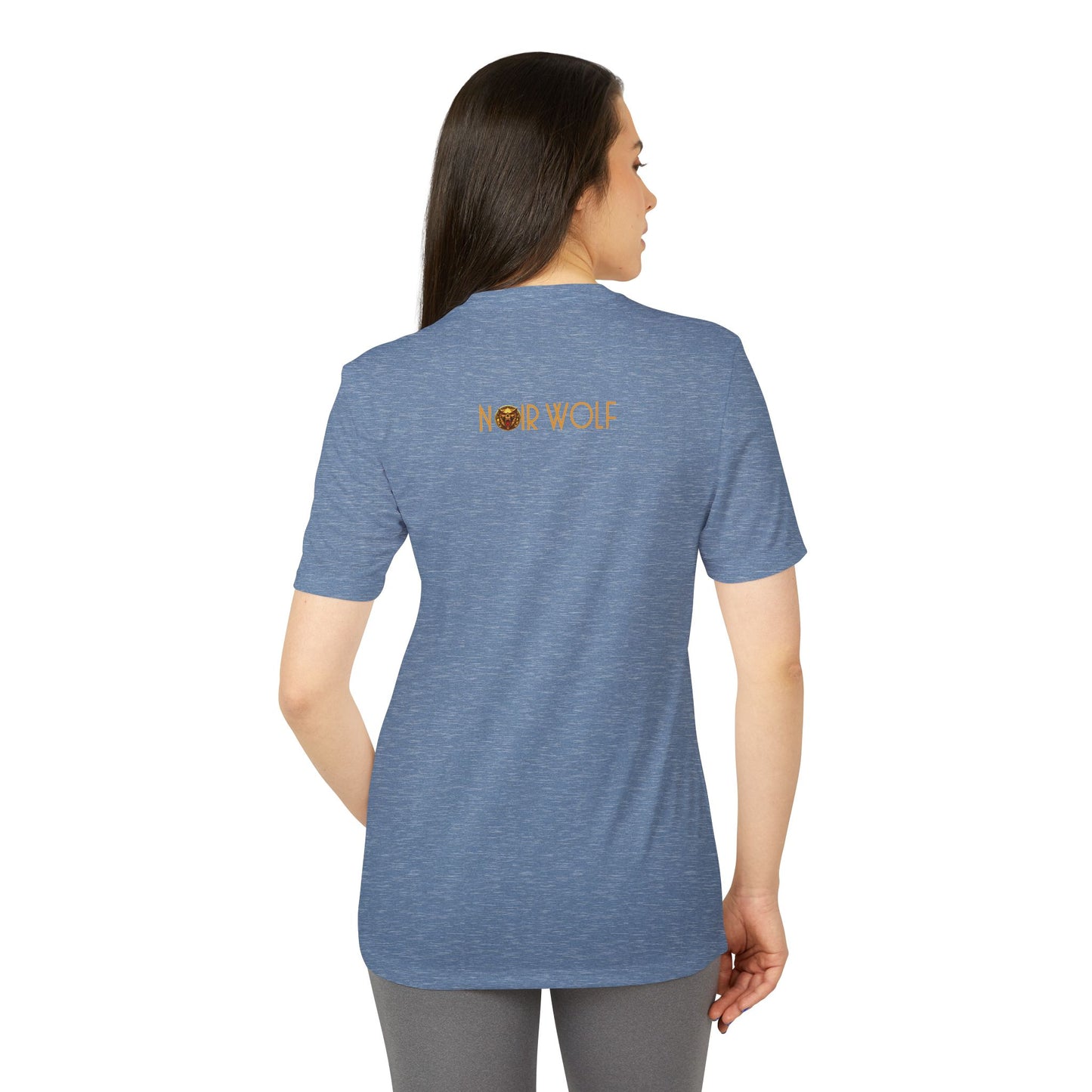 adidas Unisex Sport T-shirt De Opulence by Noir Wolf the style of grace