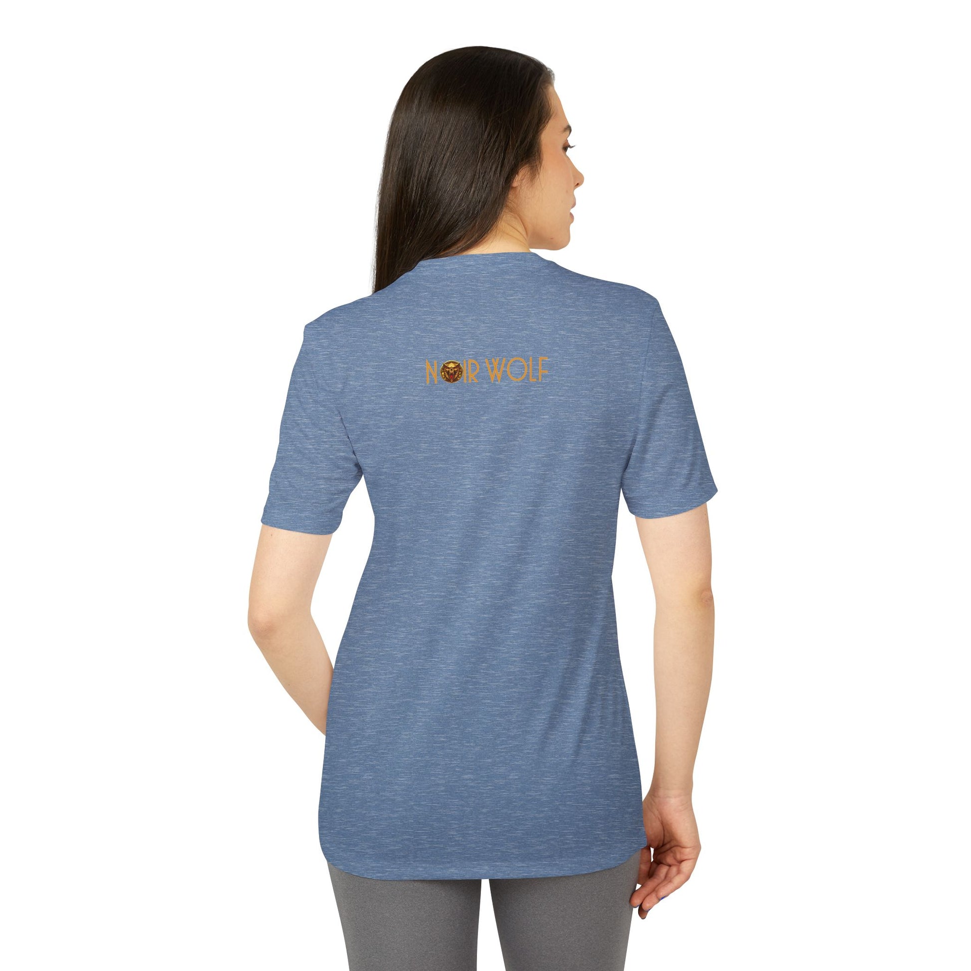 adidas Unisex Sport T-shirt De Opulence by Noir Wolf the style of grace