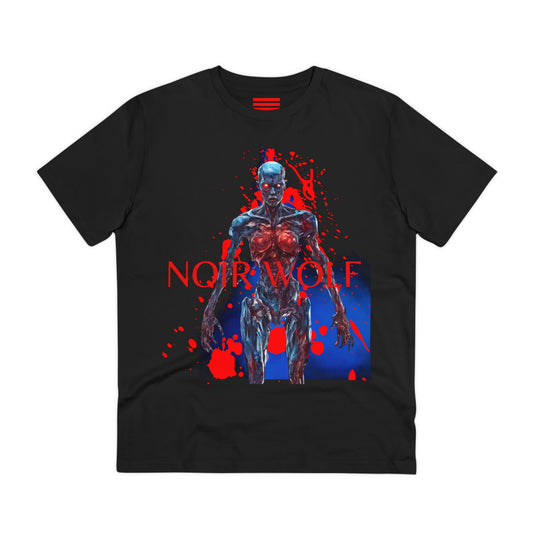 Organic Creator T-shirt - Unisex Blue Doom by Noir Wolf
