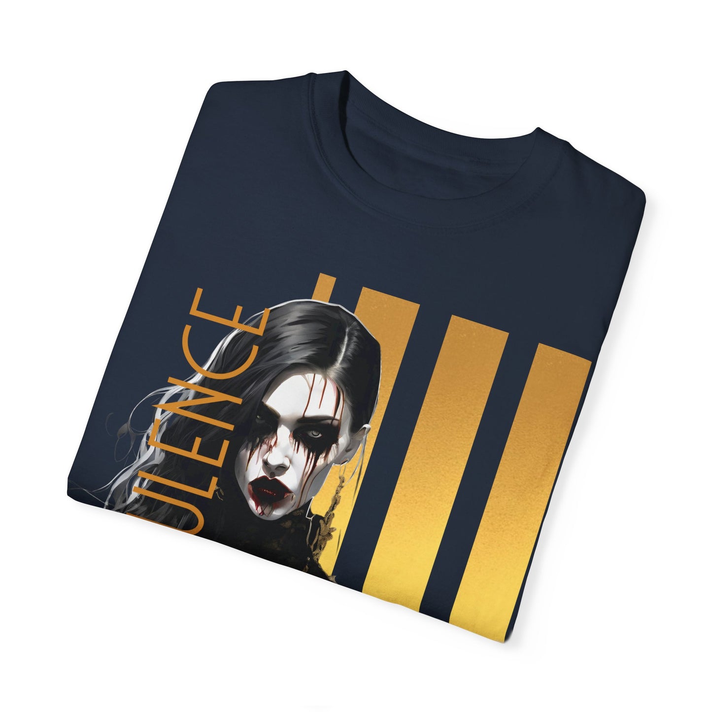 Unisex Garment-Dyed T-shirt De Opulence by Noir Wolf